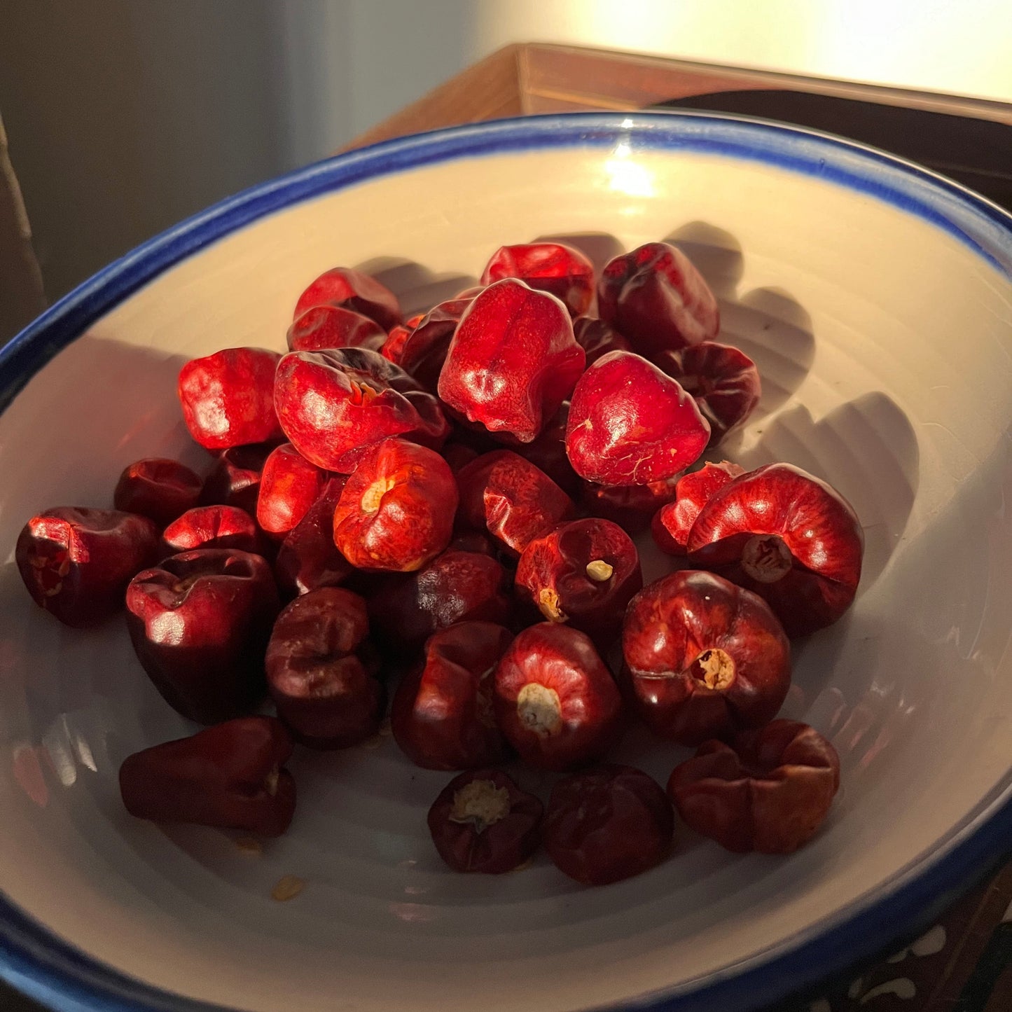 Stemless Red Chillies - Round - 200 gms (Gundu Molaga)