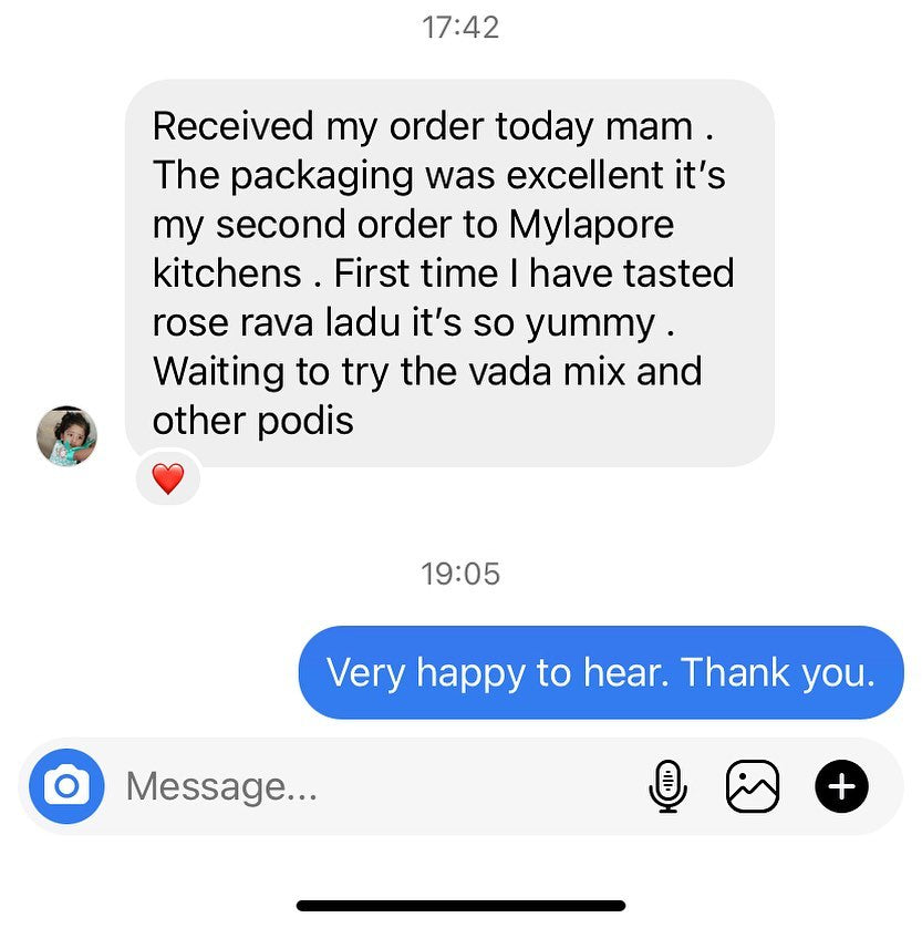 Rose Rava Laddu - 200 gms - fragile - READY TO SHIP