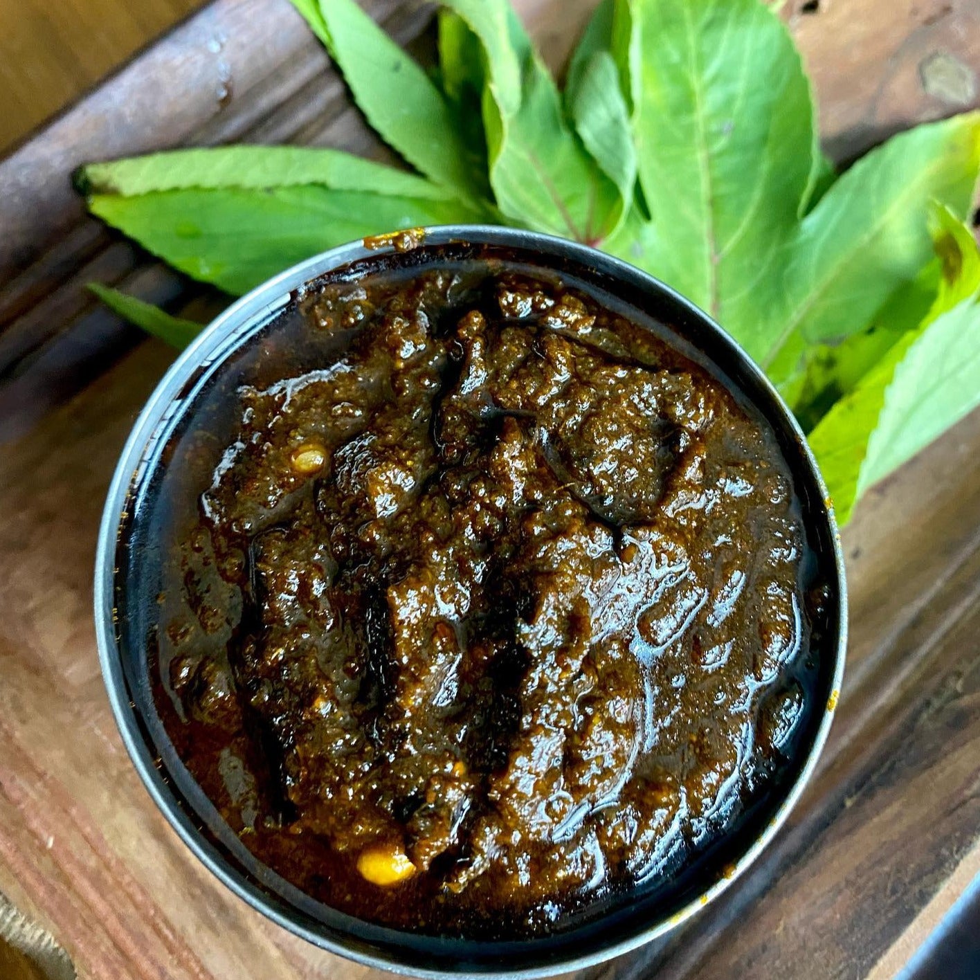 Gongura Thokku with Organic Gongura (has garlic) - 200 gms