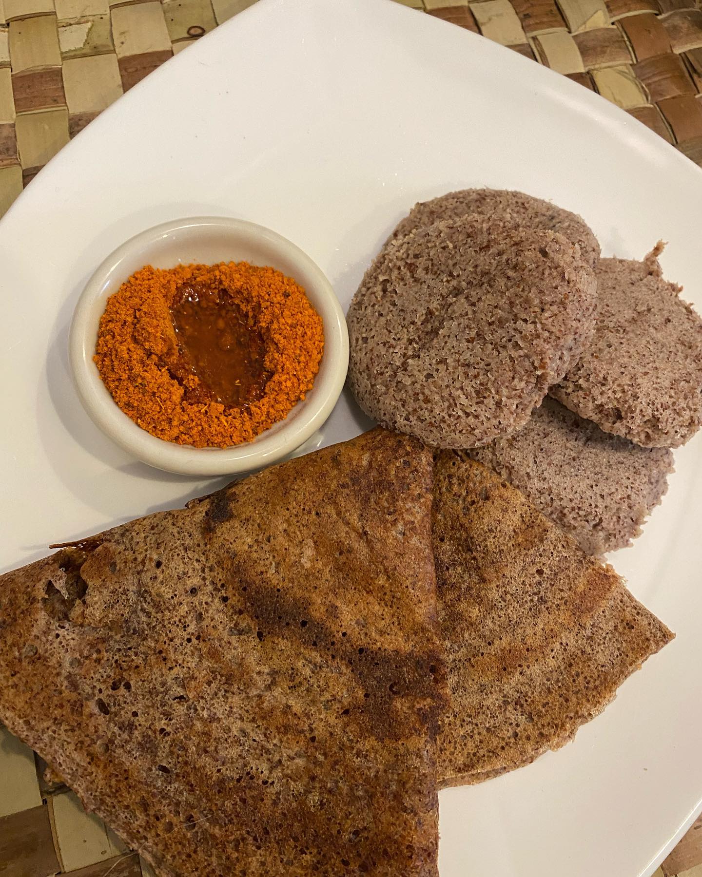 Ragi Idli / Dosa Batter - 1 liter - wet batter - Chennai Only