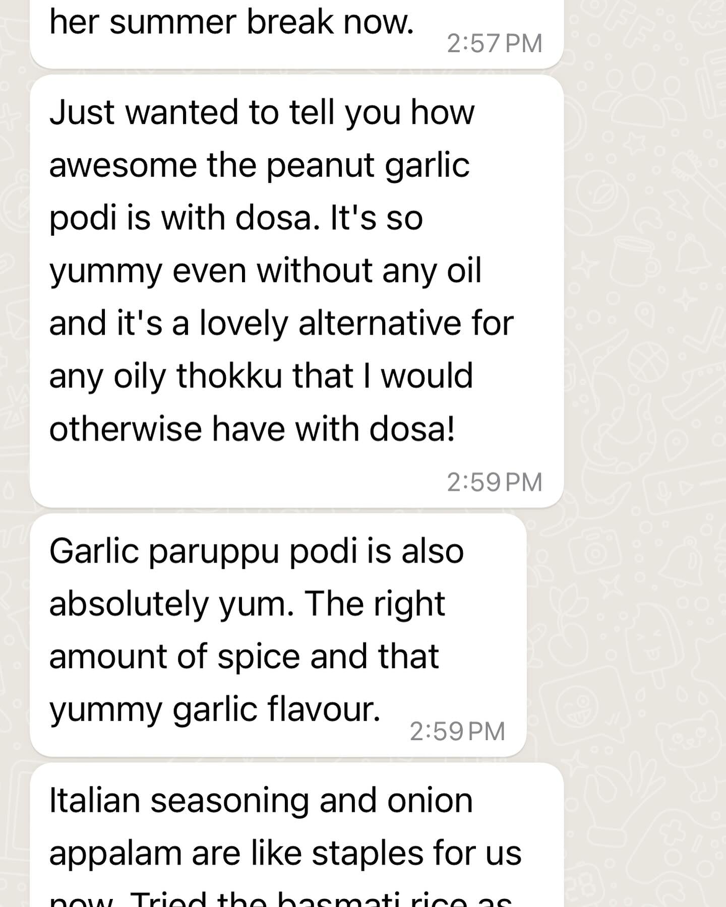Peanut Garlic Podi for Idli / Dosa 150g
