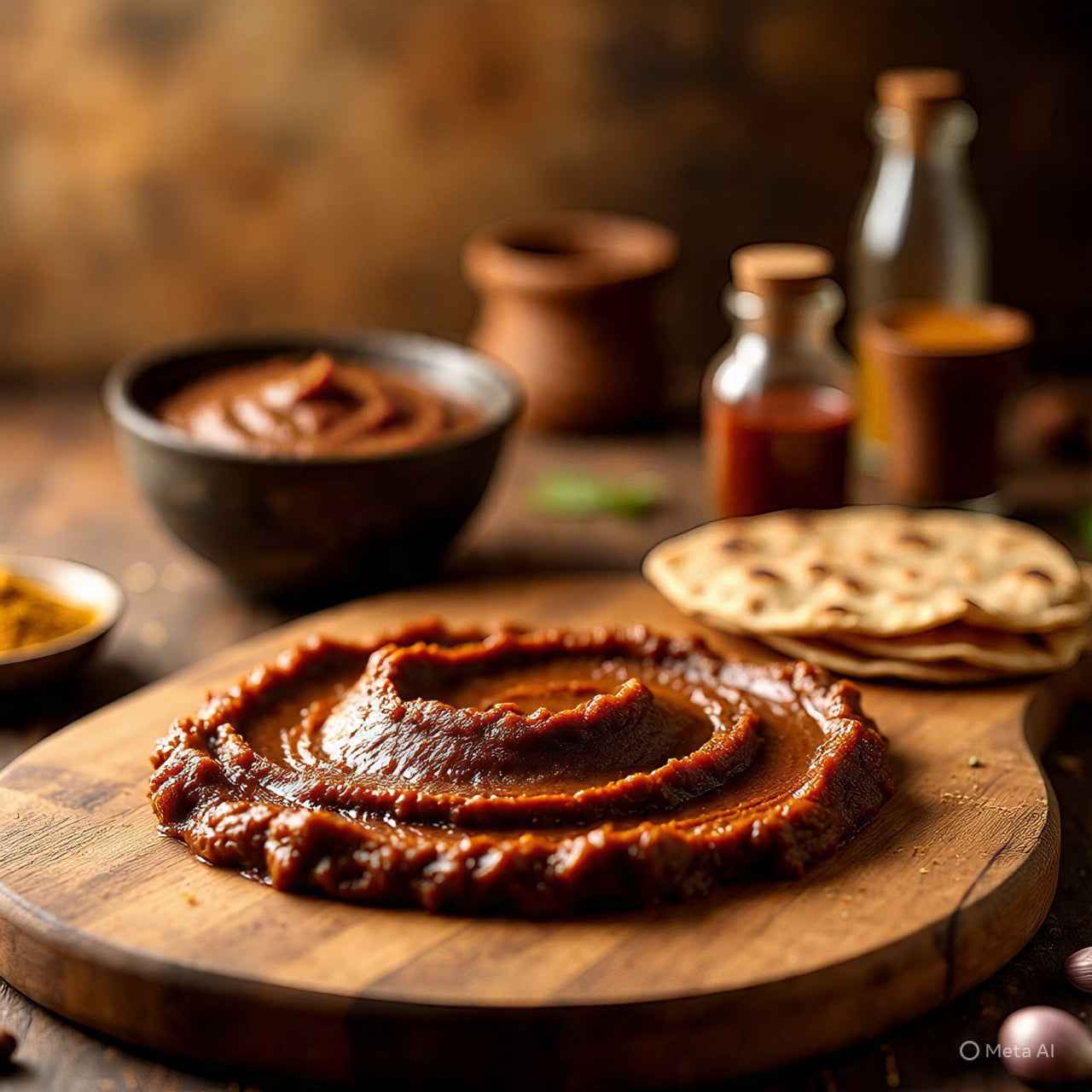 Garlic & Red Chilli Chutney - Rajasthani Style - 200 gms