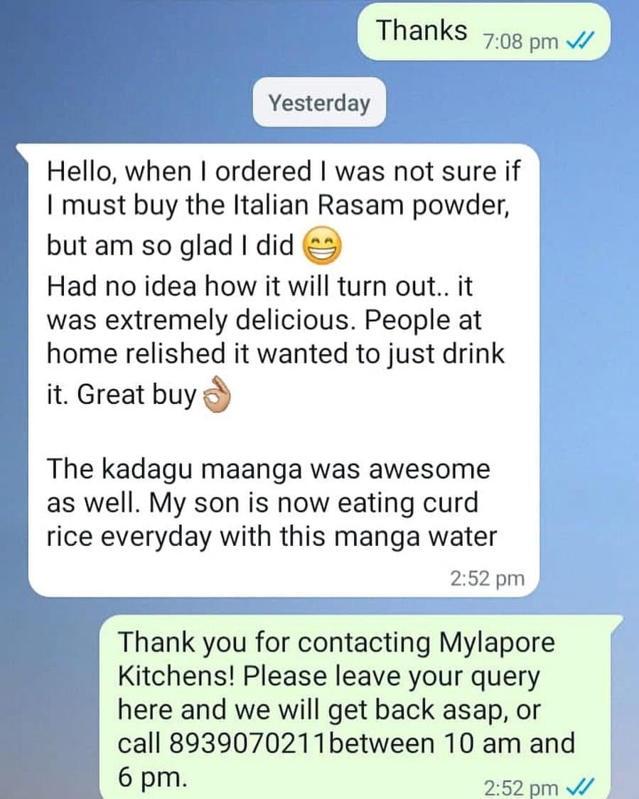 Italian Rasam Podi - 100 gms