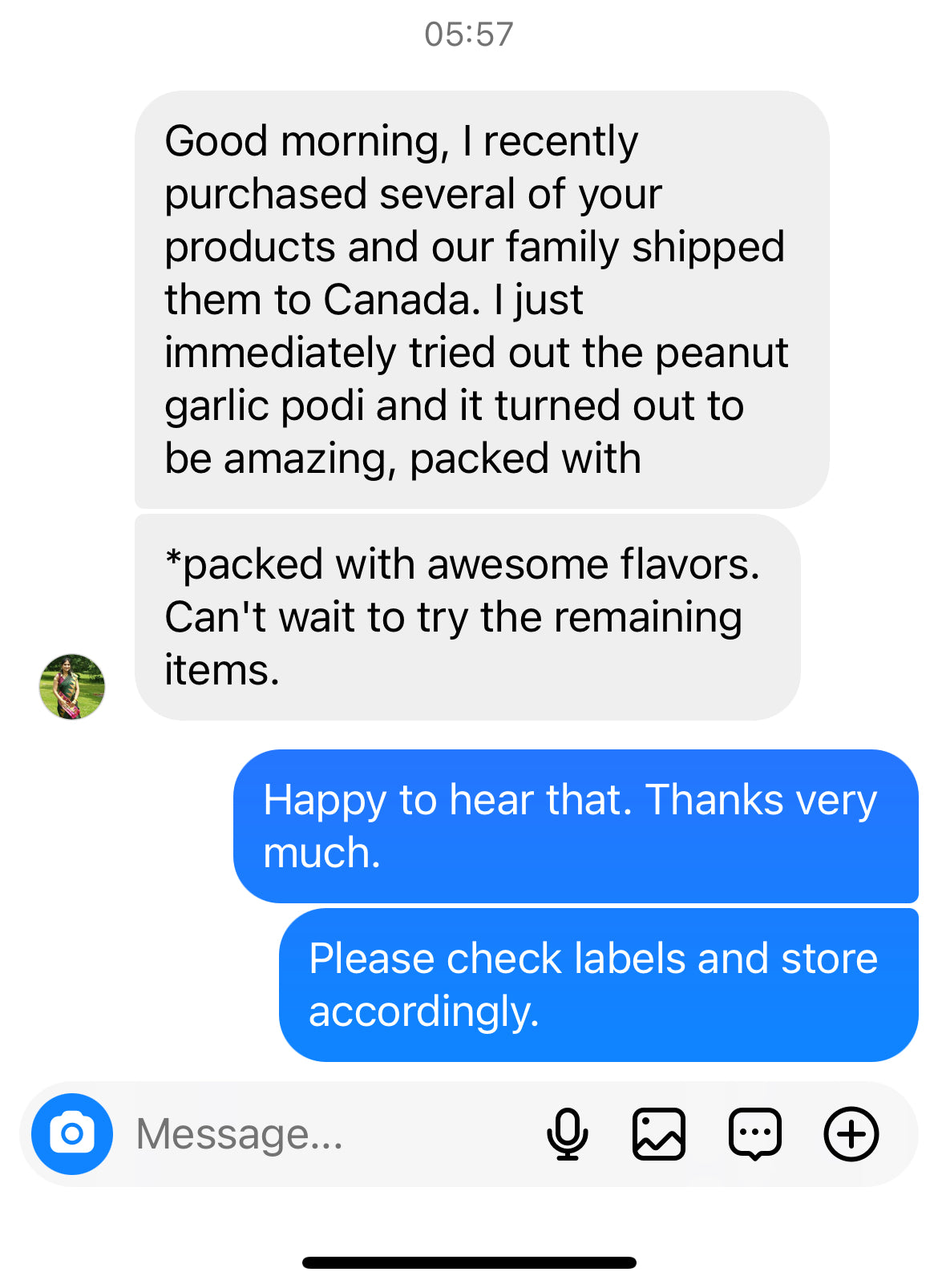 Peanut Garlic Podi for Rice - 150 gms