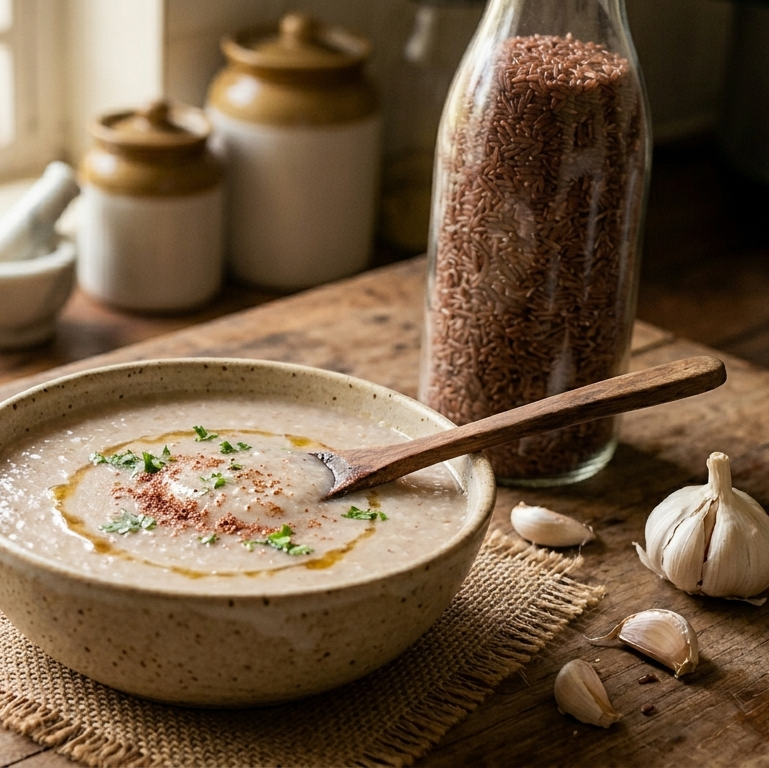 Red Rice Porridge mix ( with garlic) - 150 gms