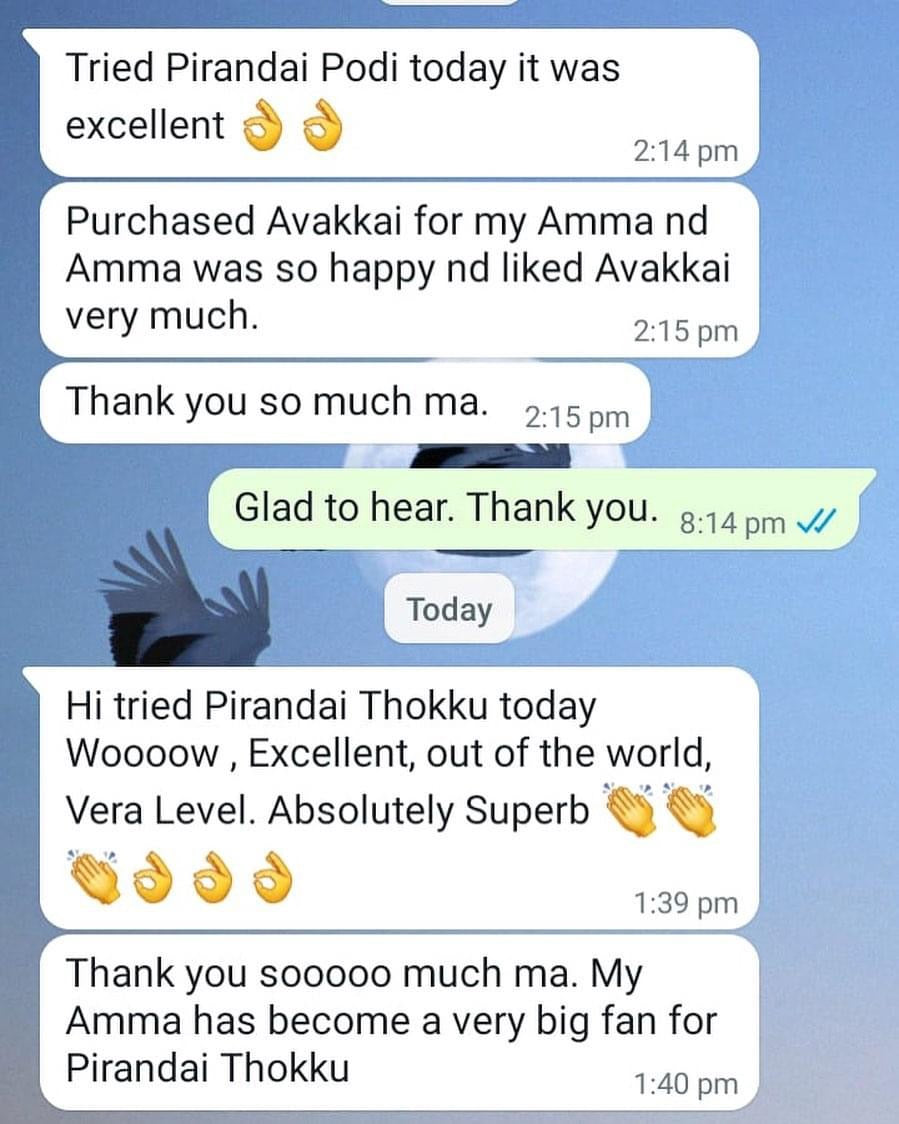 Pirandai Thokku - 250 gms