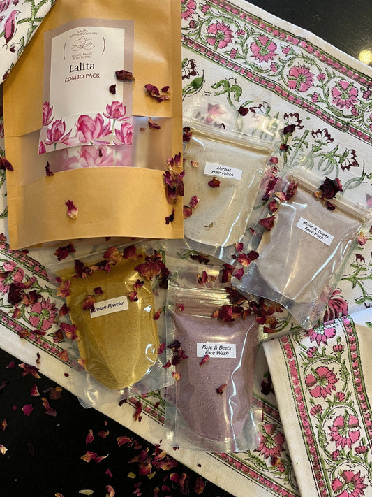 Lalita Trial Pack - Rose & Beets - 200 gms