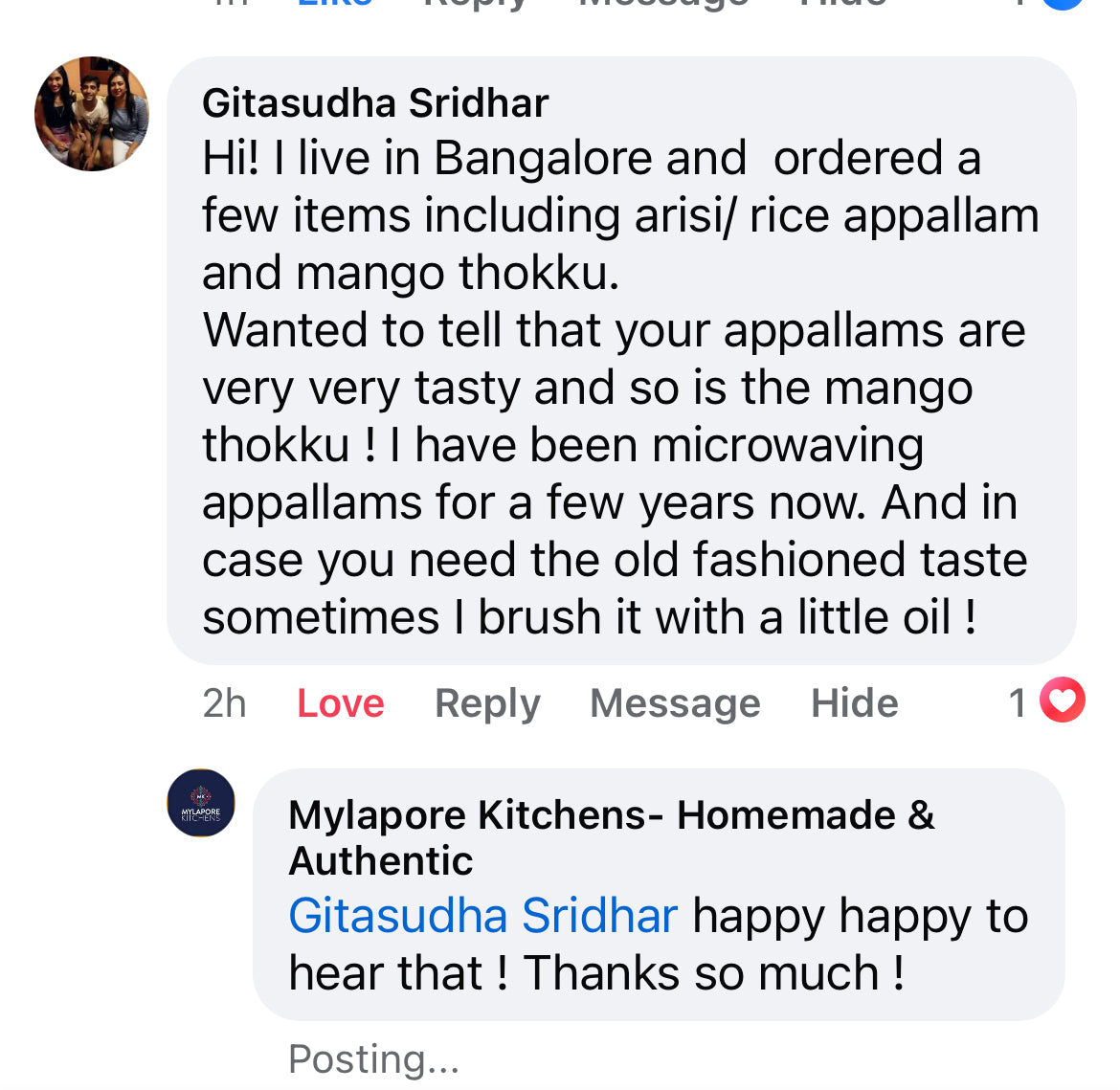 Arisi Appalam - 150 gms - Fragile