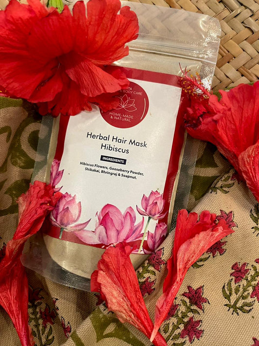 Hibiscus Herbal Hair Mask