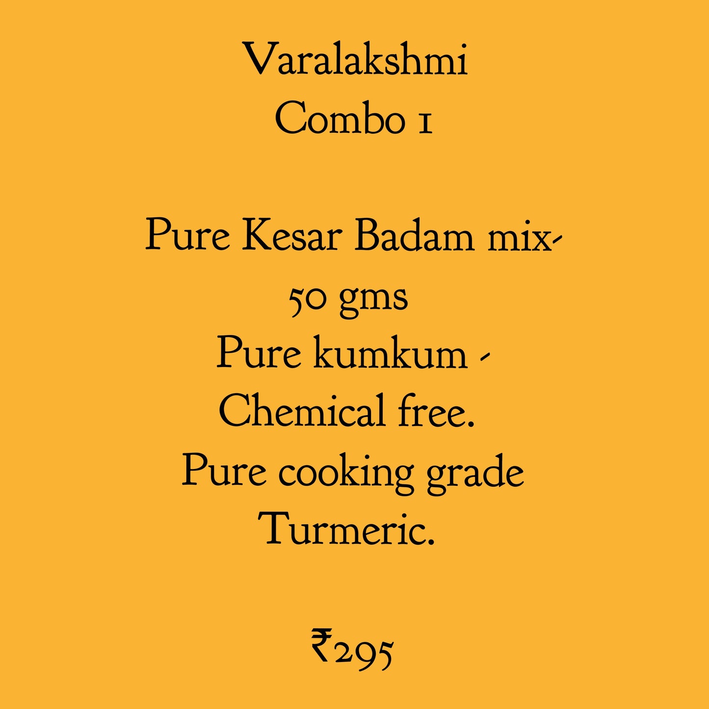 Varalakshmi MK Combo 1
