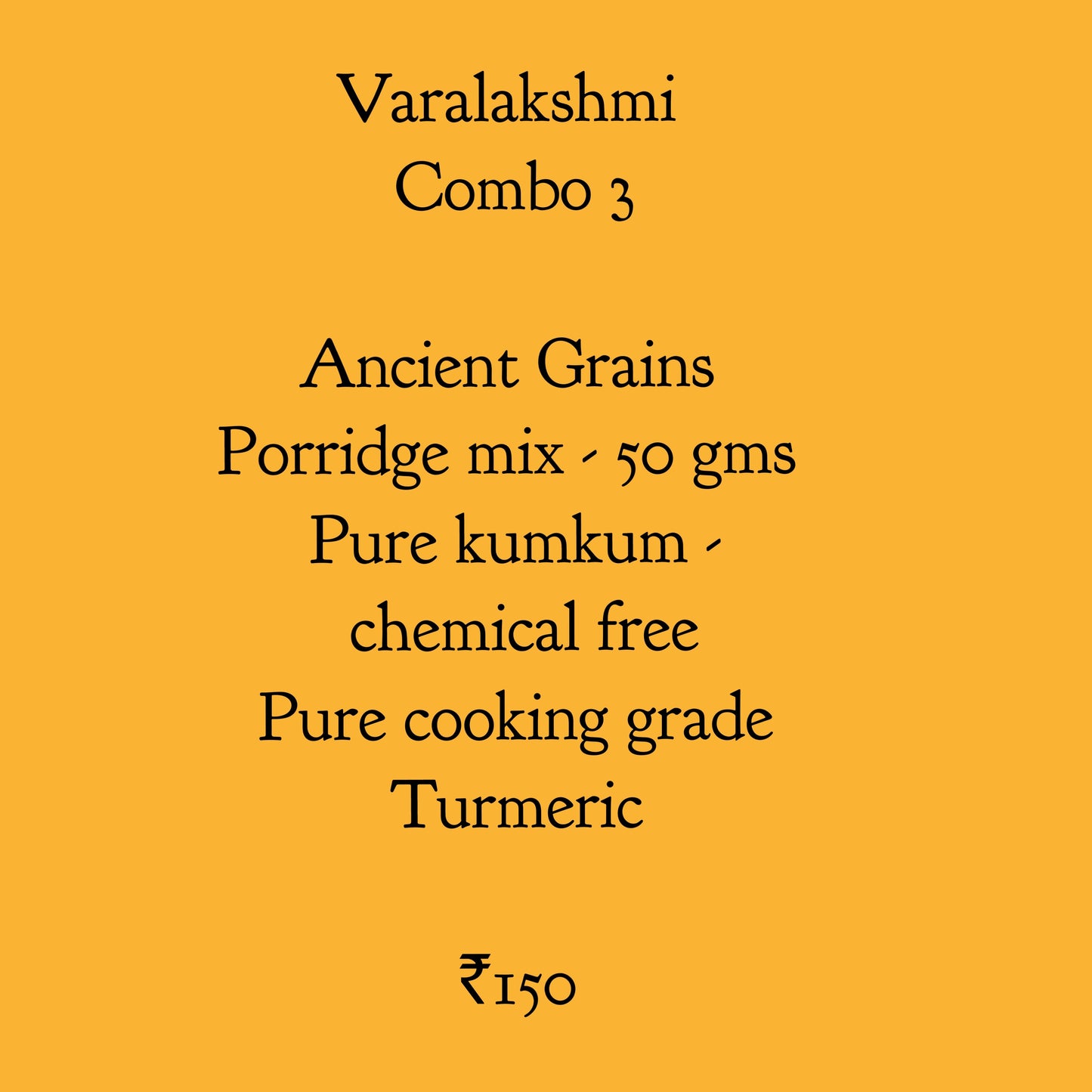 Varalakshmi MK Combo 3