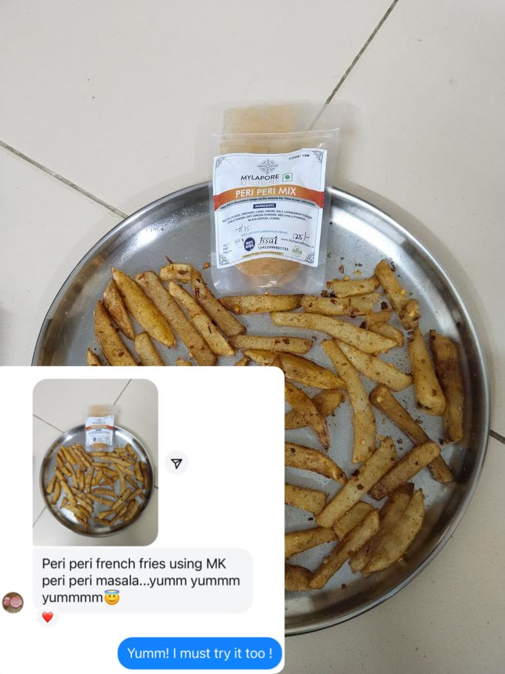 Peri Peri Seasoning - 50 gms