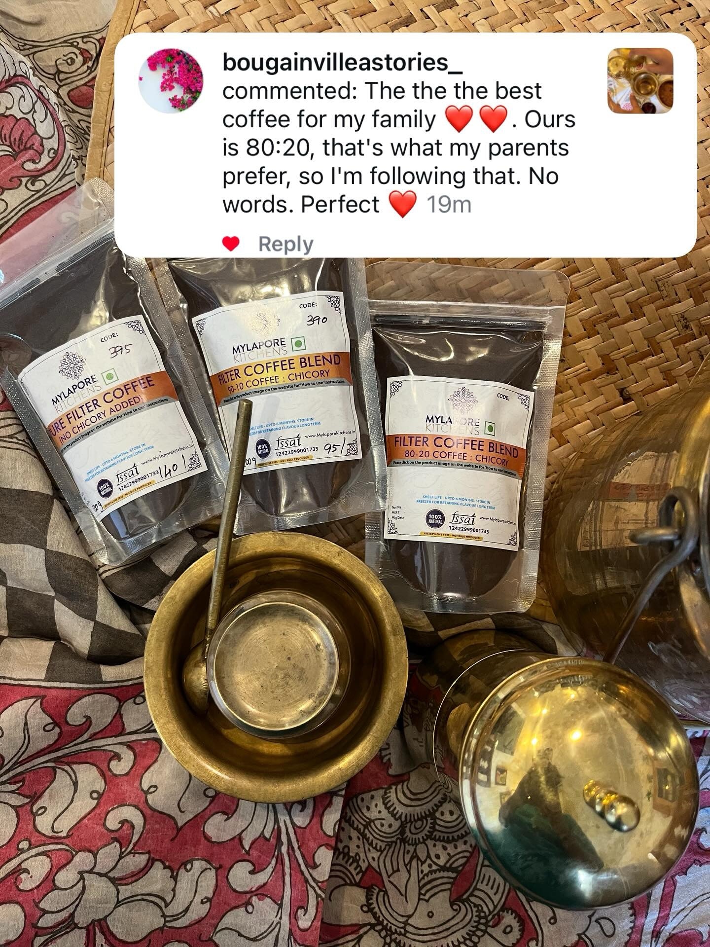 Filter Coffee Powder - 100 gms ( 80 : 20 blend )