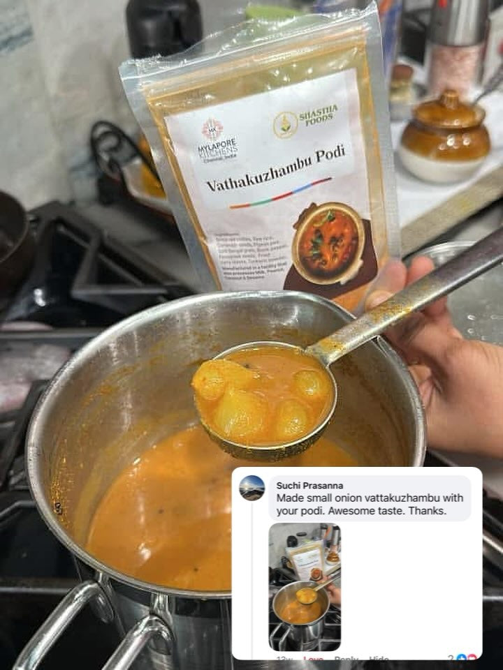 Vatha Kuzhambu Podi - 250 gms