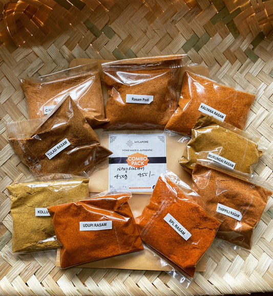 The Nava Rasam pack - Combo Pack #7 - 450 gms total