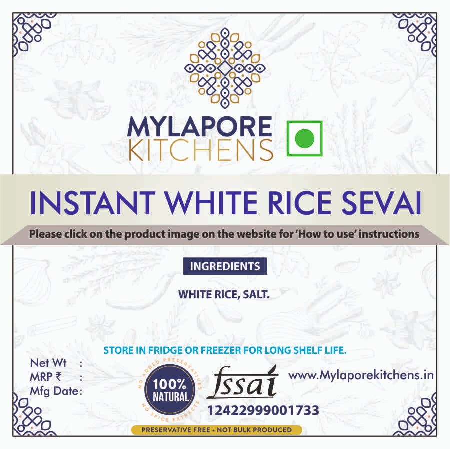 Instant white rice sevai - 200 gms