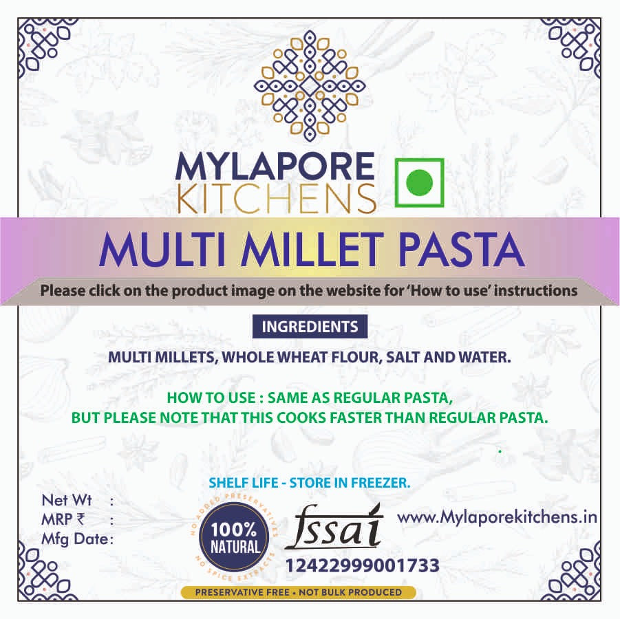 Multi Millet Macaroni / Pasta - 185 gms