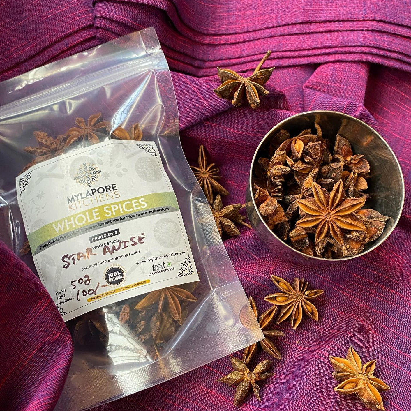 Star Anise - 50 gms