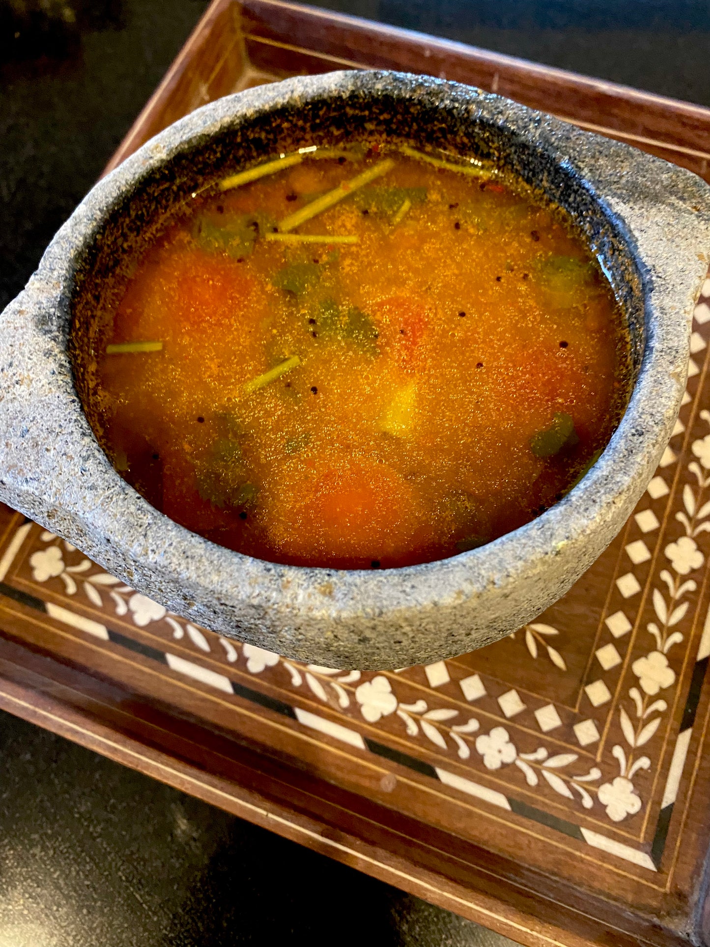 Omum Rasam Podi - 100 gms ( contains garlic )