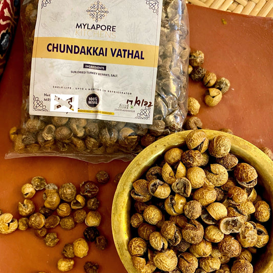 Chundakkai Vathal -  with salt -100 gms