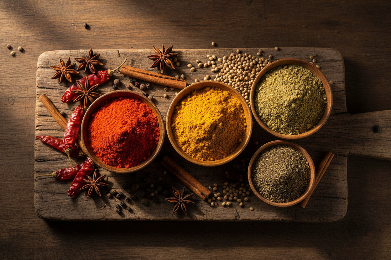 Pure Spice Powders