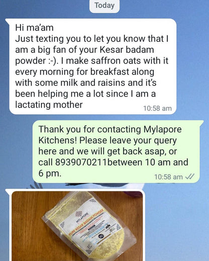 Kesar Badam Powder - 100 gms