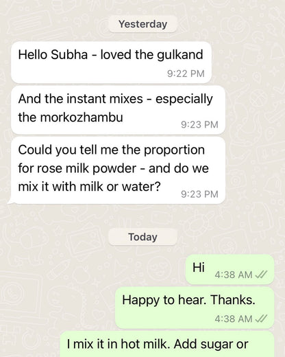 Pure Gulkhand - 200 gms (no white sugar)