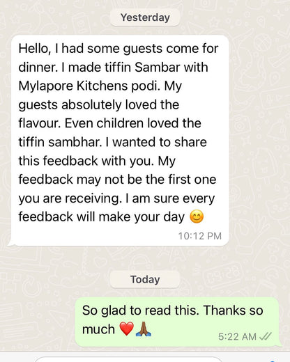 Hotel / Tiffin Sambar Podi - 200gms