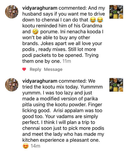 Instant Koottu Powder - 120 gms