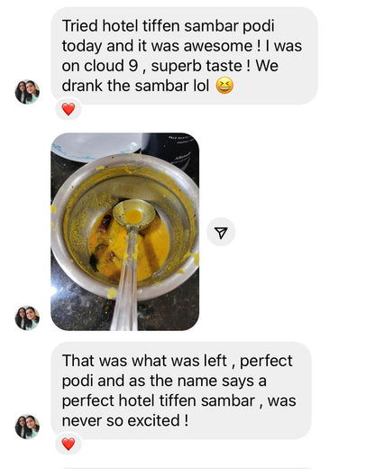 Hotel / Tiffin Sambar Podi - 200gms