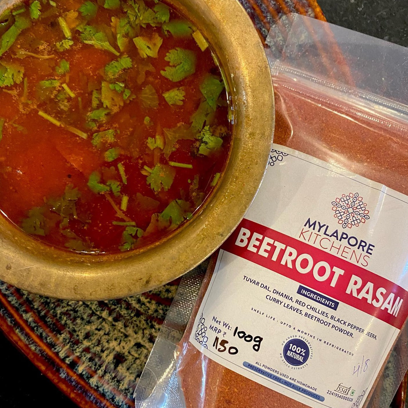 Beetroot Rasam Podi - 100 gms