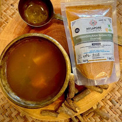 Adhimadhuram (Licorice)  Rasam Podi - 100gms