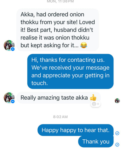 Onion Thokku - 200 gms
