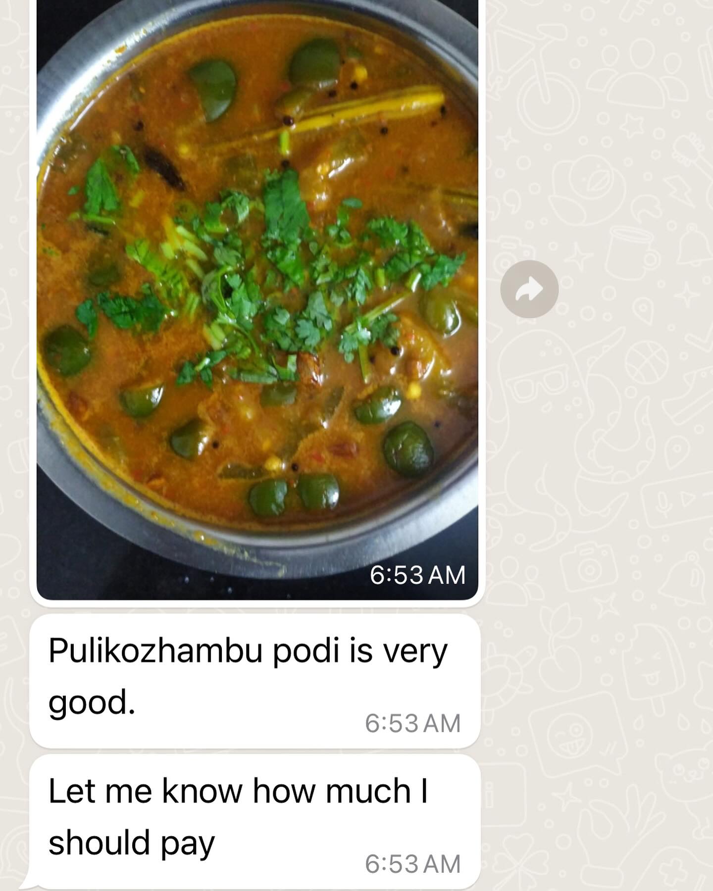 Puli kuzhambu podi - 250 gms