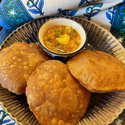 Masala Poori / Roti Mix - 500 gms - contains garlic