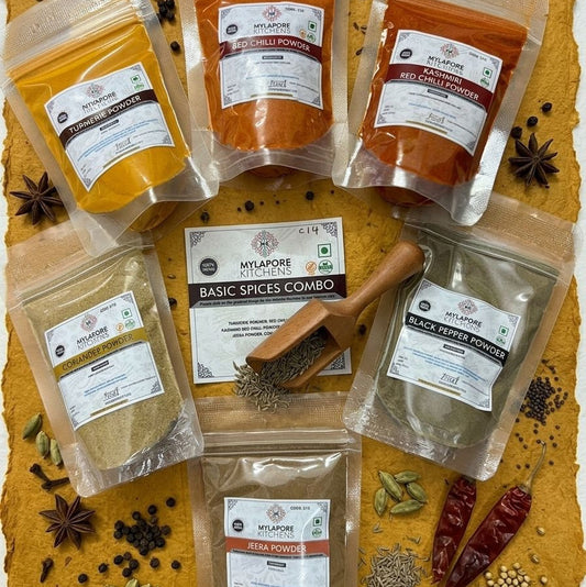 Basic Spices Combo Pack  - 300 gms