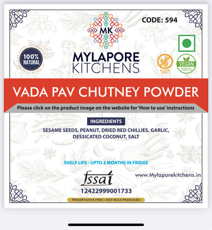 Vada Pav Chutney Powder -100 gms