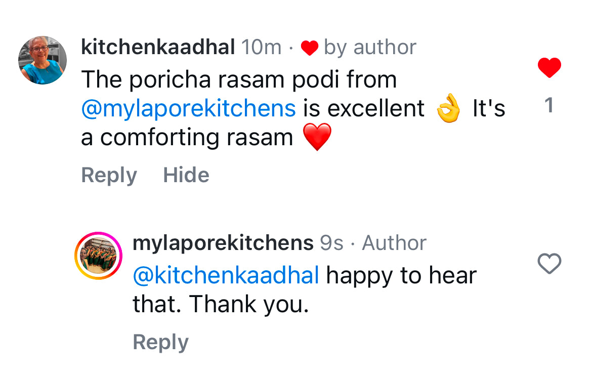 Poricha Rasam - 100 gms