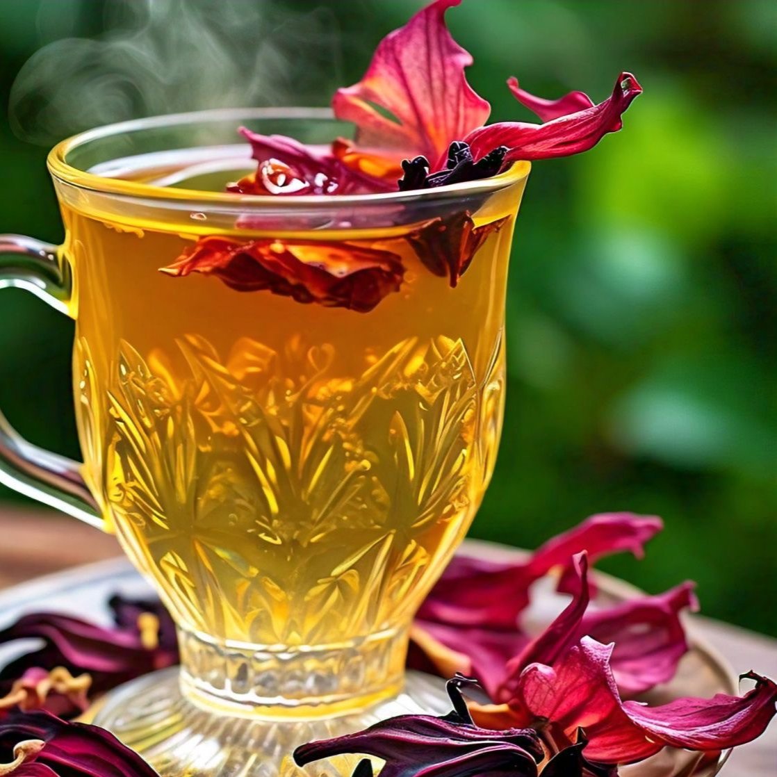 Green Tea with Hibiscus tea- 50 gms