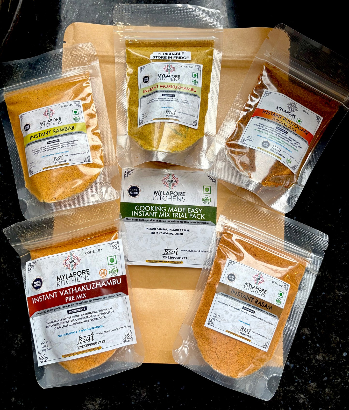 Cooking Made Easy Combo Pack - 250 gms