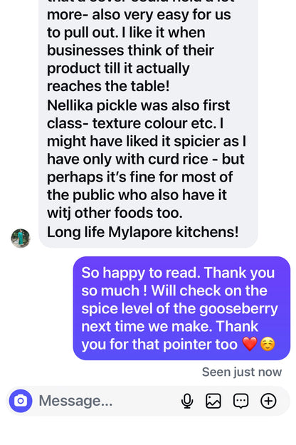 Gooseberry pickle - 200 gms