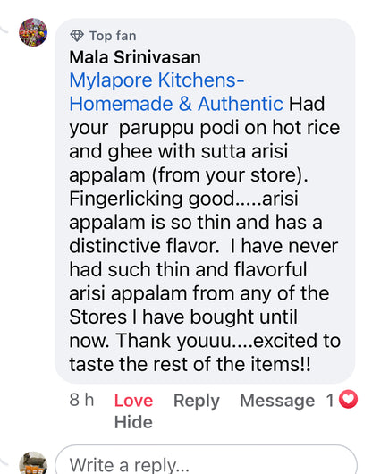 Arisi Appalam - 150g