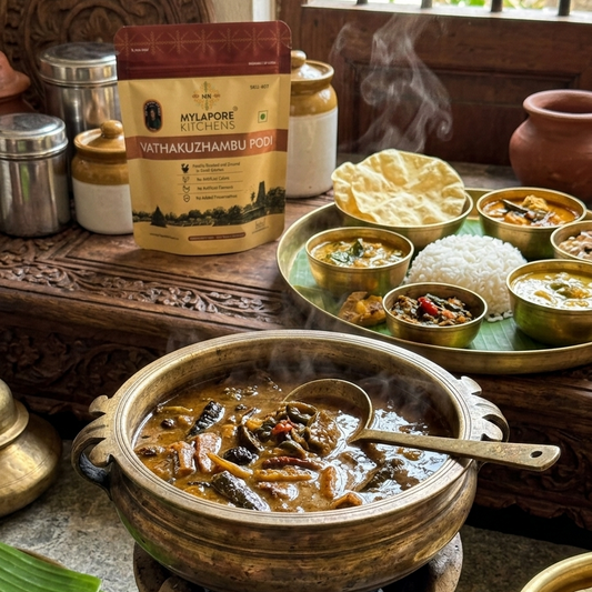 Vatha Kuzhambu Podi - 250 gms