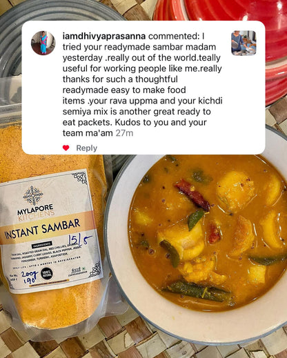 Instant Sambar - 120 gms