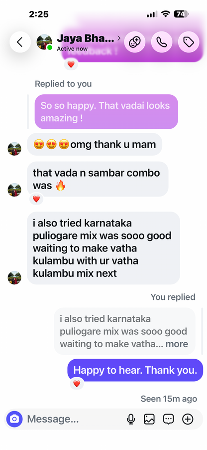 Karnataka Style Puliyogare mix - 150 gms