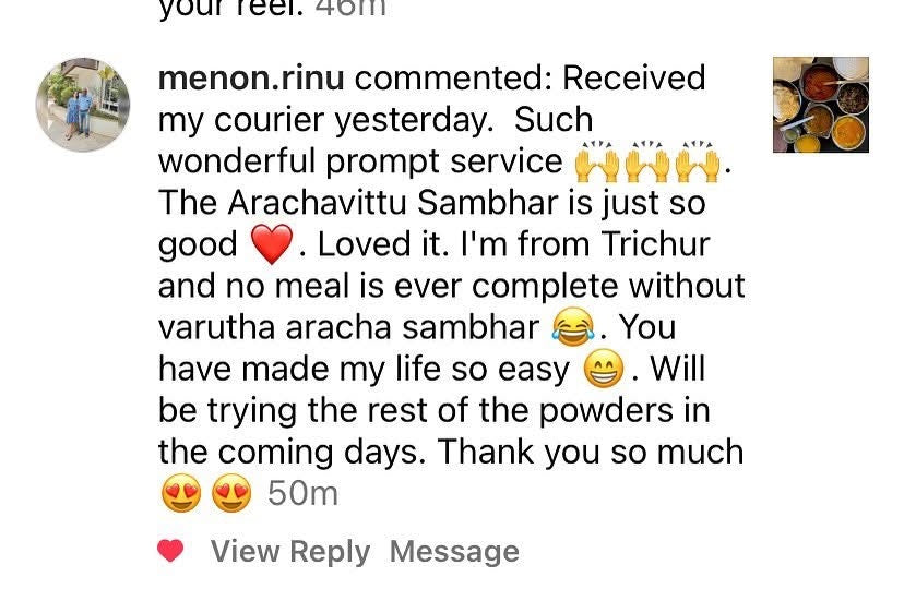 Arachuvitta sambar podi - 100 sms - Palakkad Style with more coconut