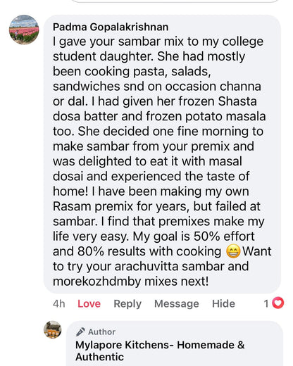 Instant Sambar - 120 gms