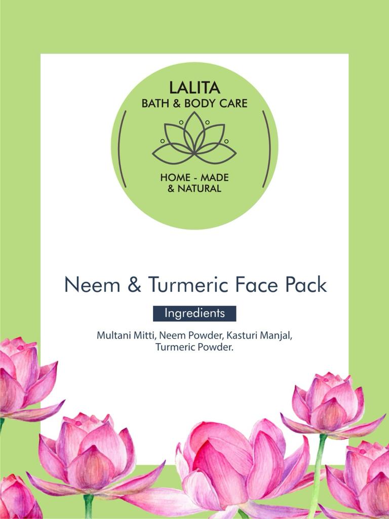 Neem Turmeric Face Pack 100 gms