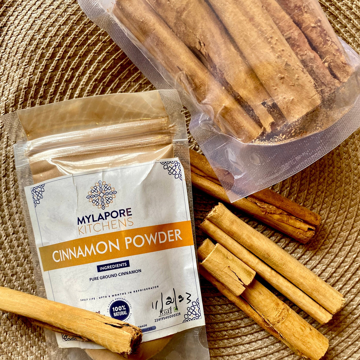 Pure Ceylon Cinnamon powder - 50 gms – Mylapore Kitchens